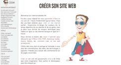 Desktop Screenshot of creersonsiteweb.net